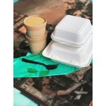 EcoChoice 1/6 Standard Size Biodegradable Standard-Duty Plastic T-Shirt Bag - 500/Case EcoChoice 1/6 Standard Size Biodegradable Standard-Duty Plastic T-Shirt Bag - 500/Case