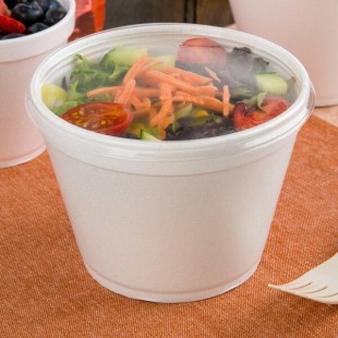 Dart 32CLR Clear No Vent Lid - 500/Case Dart 32CLR Clear No Vent Lid - 500/Case