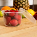 Choice 16 oz. Ultra-Clear Recycled PET Plastic Round Deli Container with Lid - 250/Case Choice 16 oz. Ultra-Clear Recycled PET Plastic Round Deli Container with Lid - 250/Case