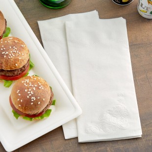 Dixie 2-Ply 1/8 Fold Paper Dinner Napkin - 3,024/Case