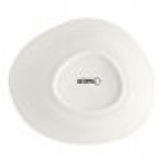 Acopa Nova 25 oz. Cream White Tall Coupe Stoneware Bowl - Sample