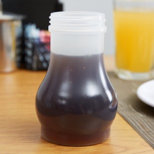 TableCraft PP410J 10 oz. Polypropylene Teardrop Syrup Dispenser Jar for P410 Dispensers - 12/Pack TableCraft PP410J 10 oz. Polypropylene Teardrop Syrup Dispenser Jar for P410 Dispensers - 12/Pack
