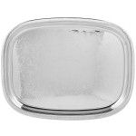 Vollrath 82120 Elegant Reflections Stainless Steel Oblong Serving Tray - 18