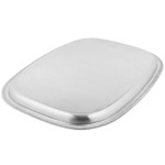 Vollrath 82120 Elegant Reflections Stainless Steel Oblong Serving Tray - 18