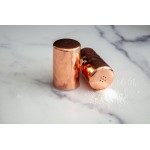 American Metalcraft CHSP2 2 oz. Copper Salt and Pepper Shaker Set with Hammered Finish