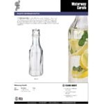 Service Ideas Waterway 50.7 oz. SAN Plastic Carafe with Lid NB51PO