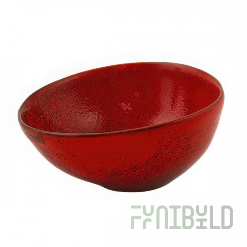 Front of the House Kiln 4 oz. Chili Porcelain Ramekin - 12/Case