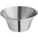 Vollrath 46716 6 oz. Smooth Stainless Steel Round Flared Rim Sauce Cup Vollrath 46716 6 oz. Smooth Stainless Steel Round Flared Rim Sauce Cup
