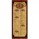 Menu Solutions WDPIX-C Mahogany 8 1/2 Menu Solutions WDPIX-C Mahogany 8 1/2