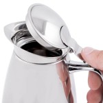 Bon Chef 4050SC 10 oz. Insulated Stainless Steel Server with Crest - 2% Milk Bon Chef 4050SC 10 oz. Insulated Stainless Steel Server with Crest - 2% Milk