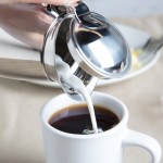 Bon Chef 4050SC 10 oz. Insulated Stainless Steel Server with Crest - 2% Milk Bon Chef 4050SC 10 oz. Insulated Stainless Steel Server with Crest - 2% Milk