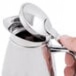 Bon Chef 4050SC 10 oz. Insulated Stainless Steel Server with Crest - 2% Milk Bon Chef 4050SC 10 oz. Insulated Stainless Steel Server with Crest - 2% Milk