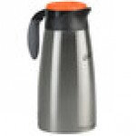 Curtis TLXP1901S000D 64 oz. Stainless Steel Decaf Coffee Server with Liner and Brew Thru Lid - 6/Case