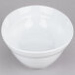 CAC RCN-VB11 White Oval Serving Bowl 2 Qt. - 12/Case CAC RCN-VB11 White Oval Serving Bowl 2 Qt. - 12/Case