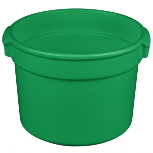 TableCraft CW1310GN 11 Qt. Green Cast Aluminum Bain Marie Soup Bowl TableCraft CW1310GN 11 Qt. Green Cast Aluminum Bain Marie Soup Bowl