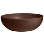 G.E.T. Enterprises BRD18T Bugambilia 15.9 Qt. Classic Textured Finish Terracotta Resin-Coated Aluminum Extra Large Deep Round Bowl