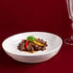 Ariane Vital Coupe 49 oz. Warm White Slanted Porcelain Coupe Bowl - 3/Case Ariane Vital Coupe 49 oz. Warm White Slanted Porcelain Coupe Bowl - 3/Case