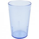 Cambro 2000P153 Colorware 22 oz. Amber Customizable SAN Plastic Tumbler - 72/Case