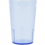 Cambro 2000P153 Colorware 22 oz. Amber Customizable SAN Plastic Tumbler - 72/Case