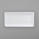 Elite Global Solutions M738R-W Olympus 1.25 Qt. White Round Melamine Bowl Elite Global Solutions M738R-W Olympus 1.25 Qt. White Round Melamine Bowl