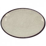 Elite Global Solutions DB8M Mojave Vintage California 18 oz. Gray Round Crackle Bowl - 6/Case