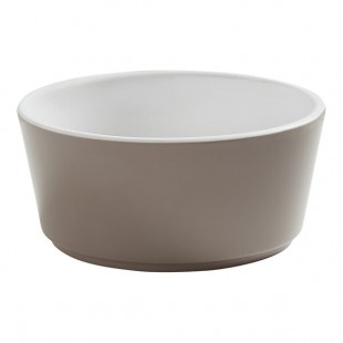 American Metalcraft Unity 10 oz. Mocha Tapered Melamine Bowl American Metalcraft Unity 10 oz. Mocha Tapered Melamine Bowl