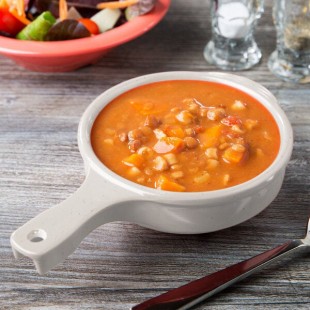 GET HSB-112-IR Santa Fe Ironstone 12 oz. Bowl with Handle - 24/Case