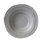 Elite Global Solutions DB11ST-GSD Della Terra Melamine Stoneware 22 oz. Granite Stone Design Irregular Round Bowl - 6/Case Elite Global Solutions DB11ST-GSD Della Terra Melamine Stoneware 22 oz. Granite Stone Design Irregular Round Bowl - 6/Case