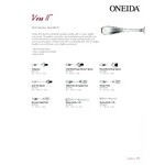 Oneida Voss II by 1880 Hospitality B517FDIF 8 1/2 Oneida Voss II by 1880 Hospitality B517FDIF 8 1/2