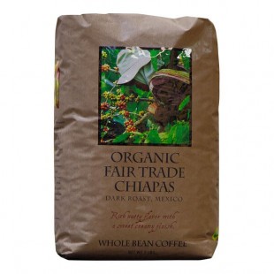 Lacas Coffee Fair Trade Organic Mexican Chiapas Whole Bean Coffee 2 lb. - 8/Case Lacas Coffee Fair Trade Organic Mexican Chiapas Whole Bean Coffee 2 lb. - 8/Case