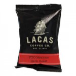 Lacas Coffee Fair Trade Organic Mexican Chiapas Whole Bean Coffee 2 lb. - 8/Case