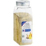 McCormick Culinary Lemon and Pepper Seasoning Salt 28 oz. - 6/Case McCormick Culinary Lemon and Pepper Seasoning Salt 28 oz. - 6/Case