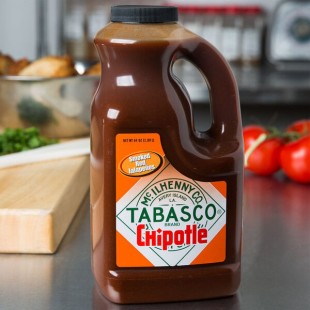 TABASCO® 64 fl. oz. Chipotle Pepper Hot Sauce - 2/Case TABASCO® 64 fl. oz. Chipotle Pepper Hot Sauce - 2/Case