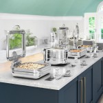 Acopa Manchester 6 Qt. Round Stainless Steel Induction Chafer with Glass Top and Close Lid Acopa Manchester 6 Qt. Round Stainless Steel Induction Chafer with Glass Top and Close Lid