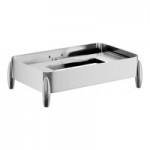Acopa Manchester 6 Qt. Round Stainless Steel Induction Chafer with Glass Top and Close Lid Acopa Manchester 6 Qt. Round Stainless Steel Induction Chafer with Glass Top and Close Lid