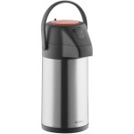 Acopa 2.2 Liter Stainless Steel Lined Decaf Airpot with Push Button