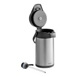 Acopa 2.2 Liter Stainless Steel Lined Decaf Airpot with Push Button