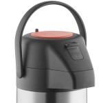 Acopa 2.2 Liter Stainless Steel Lined Decaf Airpot with Push Button
