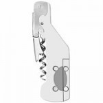 Franmara 2034T-03 Boomerang Customizable Waiter's Corkscrew with Burgundy Handle and Non-Stick Spiral Franmara 2034T-03 Boomerang Customizable Waiter's Corkscrew with Burgundy Handle and Non-Stick Spiral