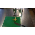 Mercer Culinary M19100 ZüM® 6-Piece Stainless Steel and Glass Knife Block Set