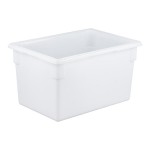 Rubbermaid® FG350100WHT White Polyethylene Food Storage Box - 26 Rubbermaid® FG350100WHT White Polyethylene Food Storage Box - 26
