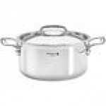 de Buyer Affinity 3.6 Qt. 5-Ply Stainless Steel Sauce Pot with Cover 3742.20