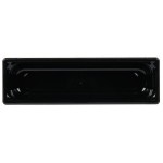 Vollrath 8054420 Super Pan® 1/2 Size Long Black Polycarbonate Food Pan - 4 Vollrath 8054420 Super Pan® 1/2 Size Long Black Polycarbonate Food Pan - 4
