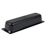 Vollrath 8054420 Super Pan® 1/2 Size Long Black Polycarbonate Food Pan - 4 Vollrath 8054420 Super Pan® 1/2 Size Long Black Polycarbonate Food Pan - 4