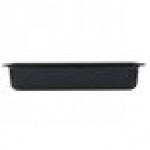 Vollrath 8054420 Super Pan® 1/2 Size Long Black Polycarbonate Food Pan - 4 Vollrath 8054420 Super Pan® 1/2 Size Long Black Polycarbonate Food Pan - 4