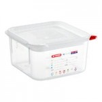 Araven 12.7 Qt. Clear Square Polycarbonate Food Storage Container with Airtight Lid Araven 12.7 Qt. Clear Square Polycarbonate Food Storage Container with Airtight Lid