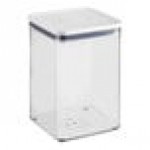 OXO Good Grips 4.4 Qt. Clear Square SAN Plastic Food Storage Container with White POP Lid OXO Good Grips 4.4 Qt. Clear Square SAN Plastic Food Storage Container with White POP Lid