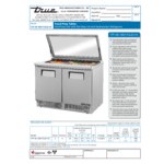 True TFP-48-18M-FGLID-HC 48 1/8