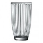 Arcoroc Rock Line 12.25 oz. Pink Highball Glass by Arc Cardinal - 24/Case