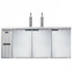 Continental Refrigerator KC79NSS Double Tap Kegerator Beer Dispenser - Stainless Steel, (3) 1/2 Keg Capacity Continental Refrigerator KC79NSS Double Tap Kegerator Beer Dispenser - Stainless Steel, (3) 1/2 Keg Capacity